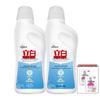 600g x2 bottles + 2 stain wipes, for white clothes
