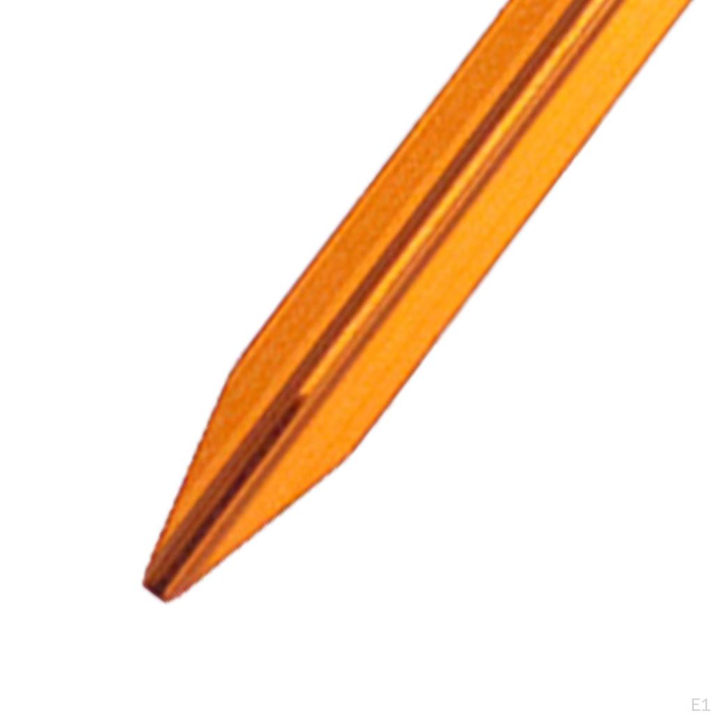 Прочные алюминиевые колышки для палаток для кемпинга на открытом воздухе