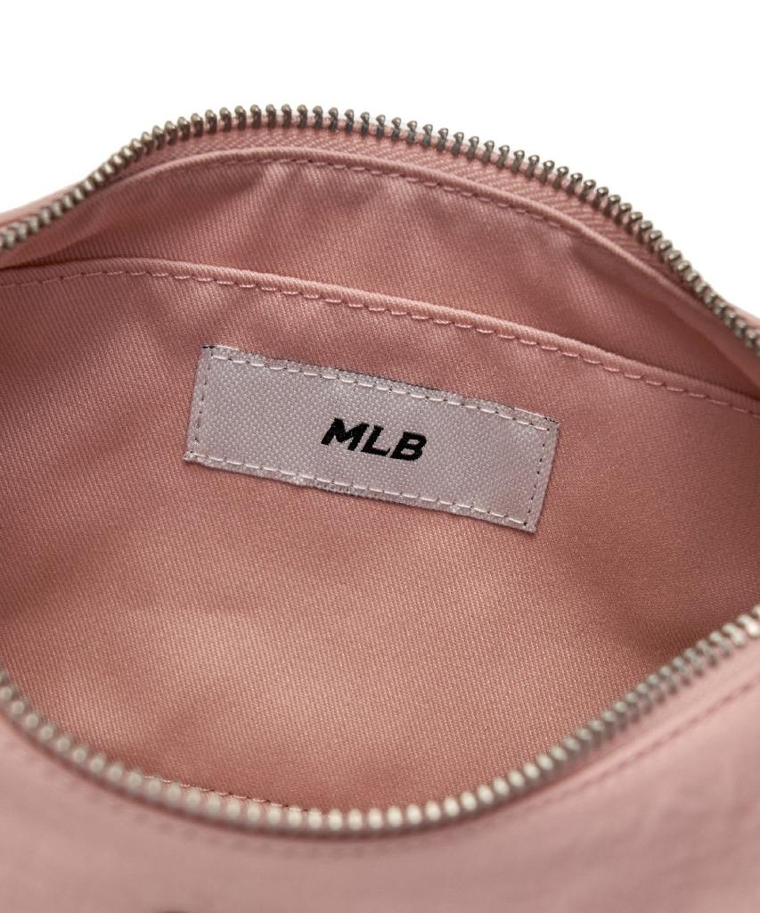Mlb Базовая винтажная нейлоновая сумка-хобо Bos (L.Розовый)