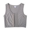 1Pc Breast Front Buckle Polyester Solid Color Lesbian Tomboy Strengthen Flat Chest Binder Short Vest Underwear Trans