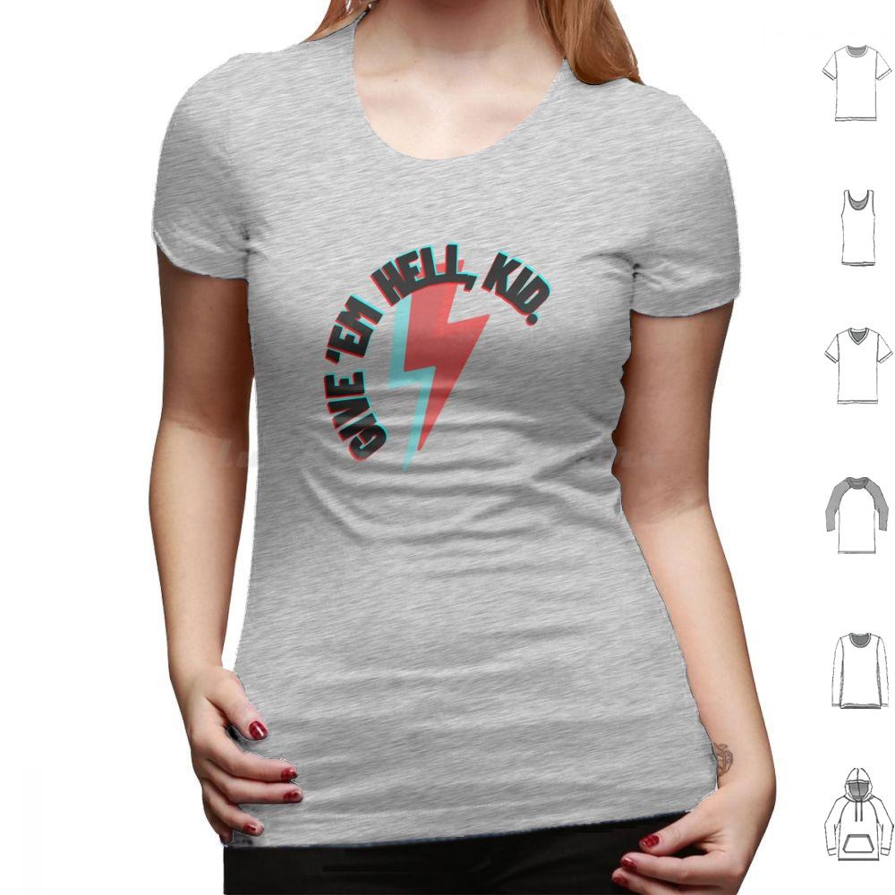 Give em Hell Kid T Shirt Cotton Men Women DIY Print Mcr Gerard Way Mikey Way Ray Toro Frank Iero Three Cheers Three Cheers