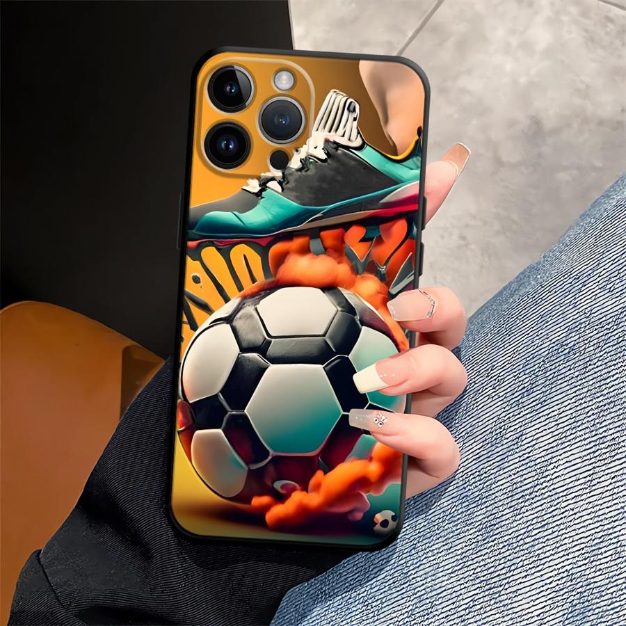 Кроссовки Футбол Funda Чехол для телефона для Apple IPhone 17 Pro Max XR XS MAX 11 12 16 14 Air 15 Pro 7 8 13