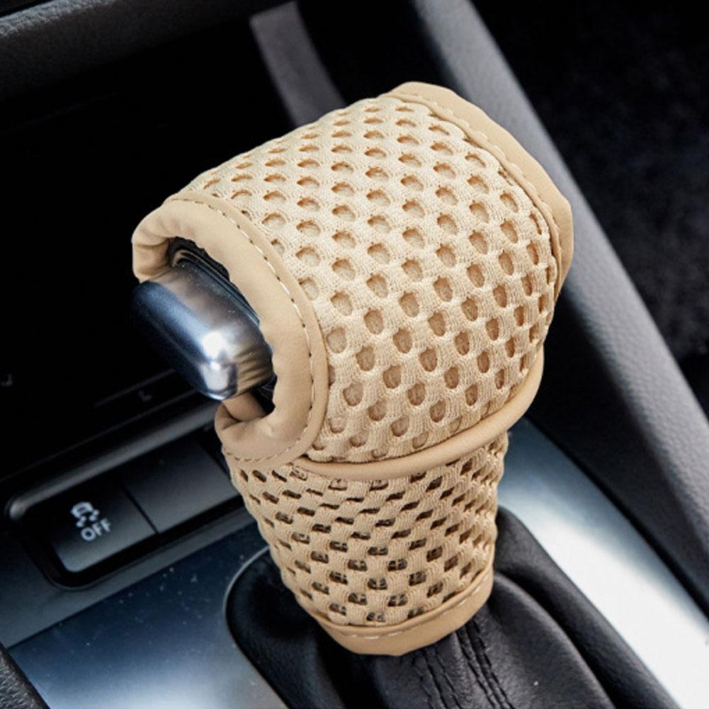 Car Shift Knob Cover Gear Shift Non Slip Grip Handle Protective Covers Universal Gear Automatic Car Interior Accessories