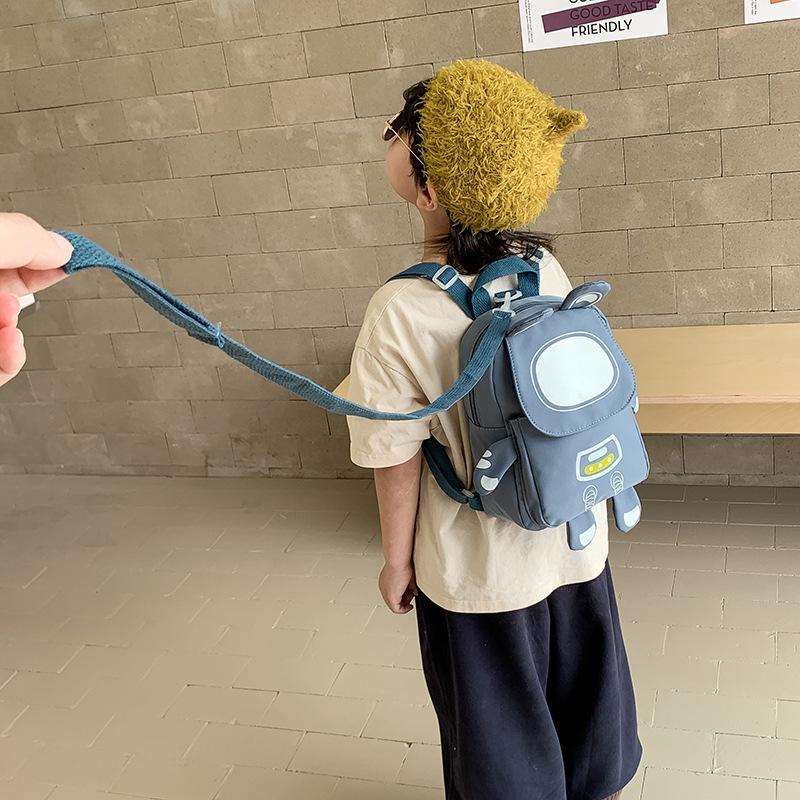 Japanese Style Anti-Lost Astronaut Schoolbag: Cute Kindergarten Backpack for Boys & Girls