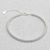 [As Little] Silver 925 Strawberry Chain Fashion Layered Bracelet
