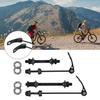 Bike Bicycle Axle Front Rear Quick Release Skewers With 25mm Hub Bearings