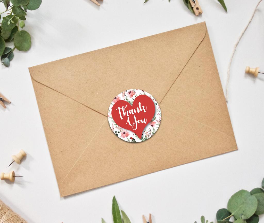 Darling Souvenir DIY 1,6 дюйма круглый текст каллиграфия спасибо пригласительные наклейки подарок-45