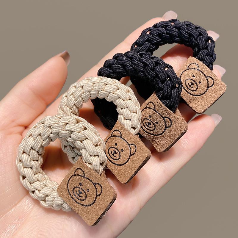 Handmade High Elastic Thick Hair Band with Japanese and Korean Style for Girls