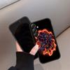 Мягкий силиконовый черный чехол с рисунком животных для Xiaomi Redmi Note 13 Pro Poco C65 Samsung A55 A35 M35 S24 iPhone Camera Защитный противоударный чехол