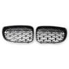 Full Bright Black Grille for BMW 1 Series E81/E87 (2007-2011)