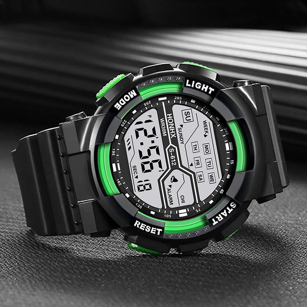 H-onhx Led Digital Watch A Variety Of Styles Of Cool Sports Electronic Watches With 4 Buttons Life Waterproof Watch