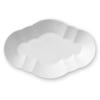 Импортные овальные тарелки Royal Copenhagen White Elements 23 см, свадебный подарок 1017489 [Обычный продукт]