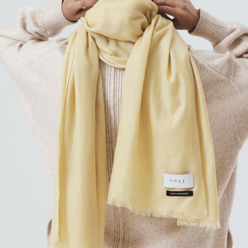 ONSZ ONSZ 100% Кашемировый Шаль Шарф