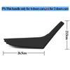 2-Doors Black Left and Right Interior Door Pull Handle Cover Panel Trim For VW Golf 6 GTI MK6 2009-2013 5K3868039A 5K3686040A