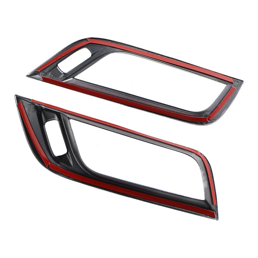 2 шт. АБС Хром Автомобильный Кондиционер Вентиляционное Отверстие Крышка Рамка Отделка для BMW X1 F48 2016 - 2020 Накладка на Воздуховыпускное Отверстие Аксессуары