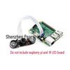 Комплект инфракрасной камеры Raspberry Pi: 7-в-1 Ночное видение NoIR с регулируемой фокусировкой, Совместимо с Zero W, 3B, 4B