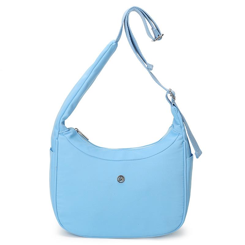 Однотонная легкая наплечная сумка женская сумка кроссбоди студенческая сумка для занятий