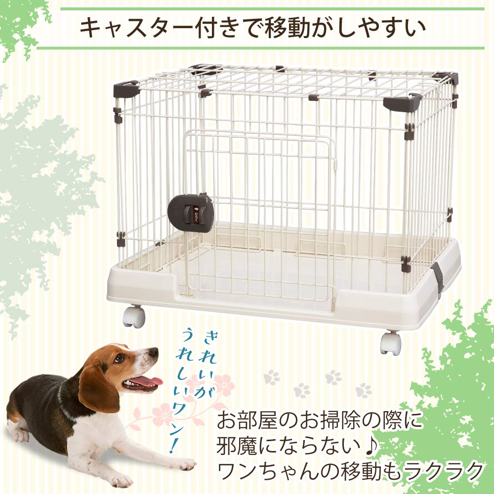 IRIS OHYAMA Комнатная клетка Молочно-коричневый RKG-700L