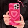 Сладкий и крутой Ins стиль Любовь IPhone 15pro Max Подходит для 12 Apple 11 Чехол для мобильного телефона 14 Противоударный 13 Мягкий чехол 16