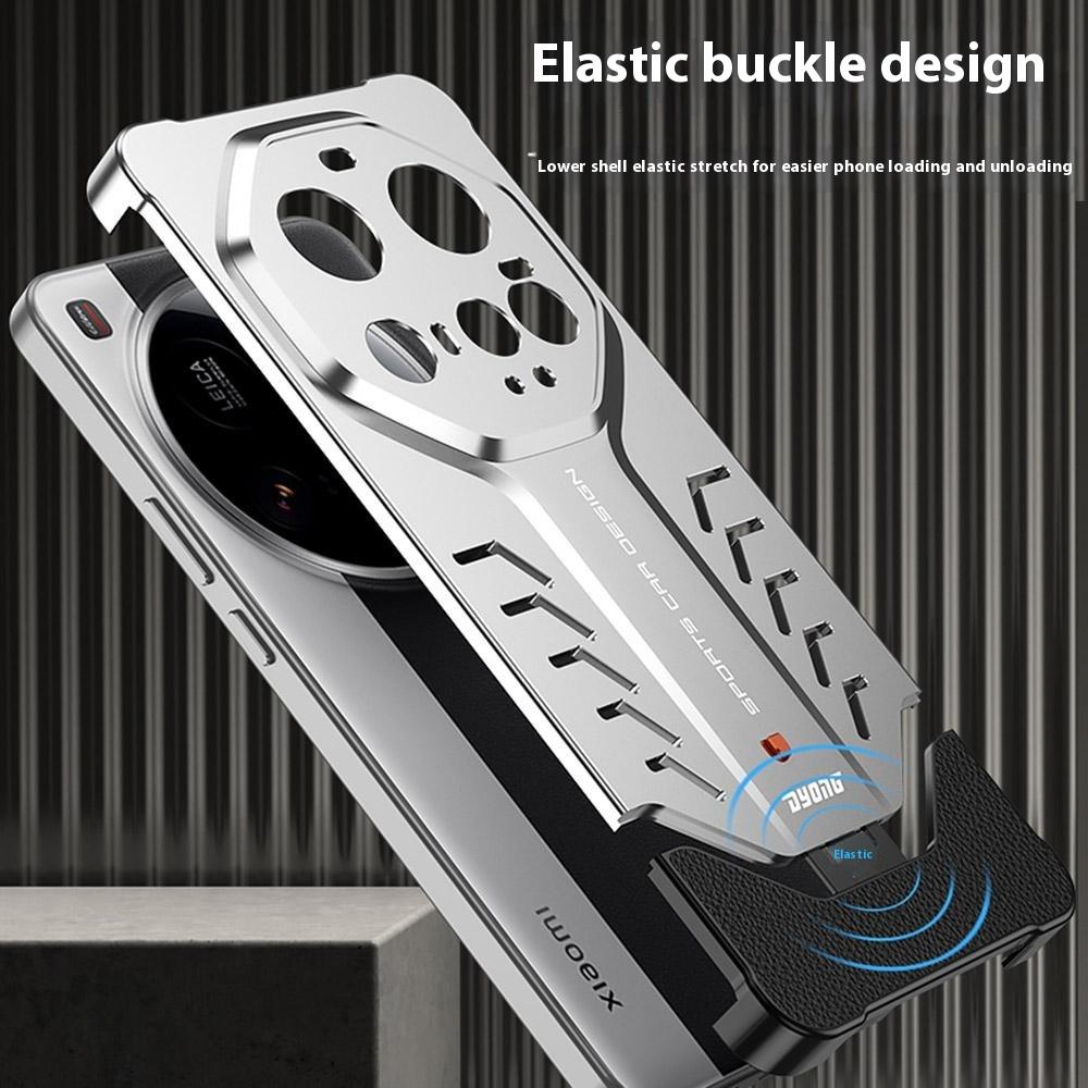 DYONG Металлический чехол для Xiaomi 15 Ultra Конструкция с защелкой Рассеивание тепла Противоударный чехол для телефона