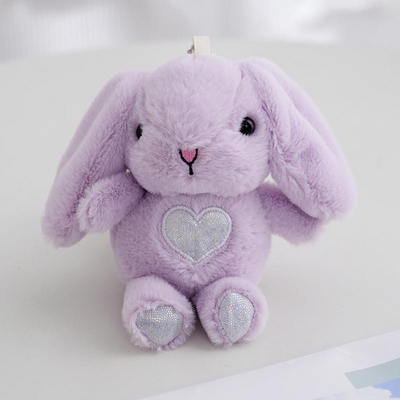 Adorable Heart Rabbit Plush Toy Perfect For Claw Machines And Keychain Wholesale