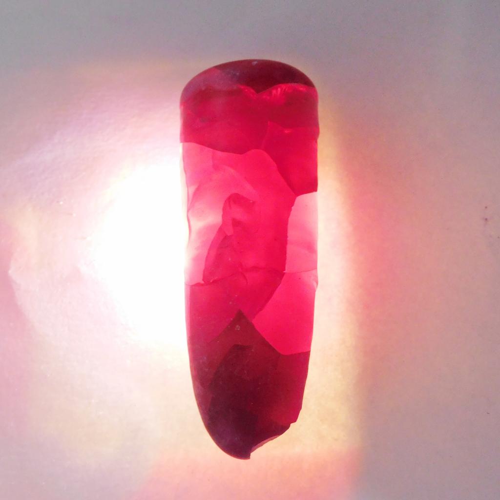 Natural Red Ruby Loose Gemstone Rough 230.30 ct Uncut Raw for Lapidary and Gem Collections