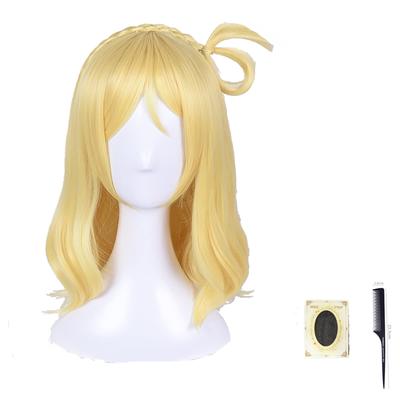 SUNXXCOS Love Live! Термостойкий косплей-парик с сеткой, аксессуар для костюма для женщин, реквизит для косплея. (Мари Охара)