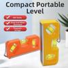 Magnetic Mini Vertical Spirit Levels Horizontal Ruler  For Determining Horizontal Vertical Plane