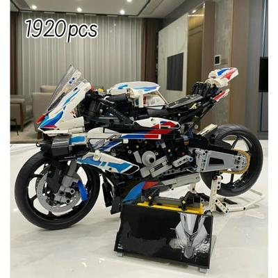 Игрушки Подарки 1920 шт. Технический Суперскоростной Мотоцикл M 1000rr Moc Строительный Блок Совместимая Модель Мотоцикла Транспортное Средство Кирпич