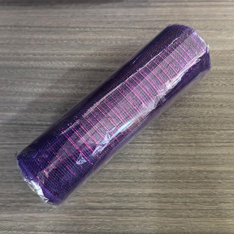 Рождественская сетка Лента Деко Металлическая Осенняя сетка Металлическая фольга Белая Красная Зеленая сетка Рулоны для DIY Рождественский проект Венки Вечеринка