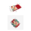 2/4/6pcs Christmas Surprise Gift Box 12Grid DIY Child Countdown Advent Calendar Box Poked with Finger Xmas Candy Packing Boxes