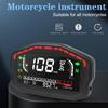 LED Tachometer Indicator Scooter ATV Meter Moto Refit Universal Motorcycle Digital Speedometer 2/4 Cylinder Retro LCD Odometer
