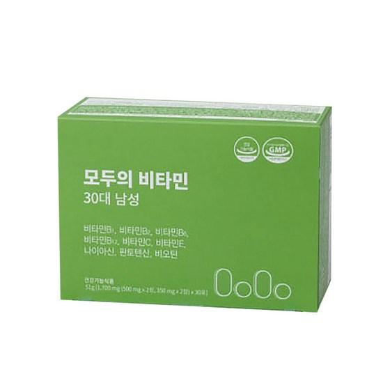 Kyungnam Pharmaceutical Everyone’s Vitamins Men In Their 30s 30p,Korean Health Food