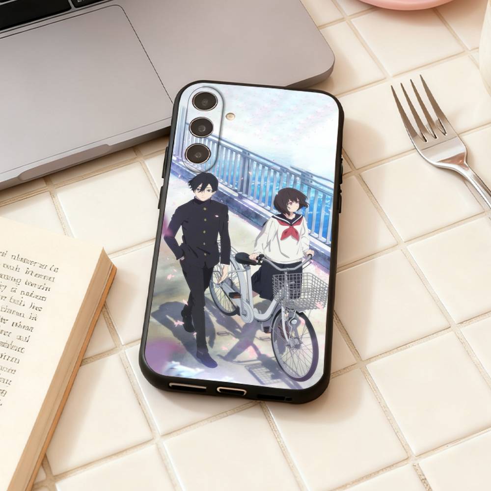 Аниме S-Shoushimin Чехол для телефона для Samsung Galaxy A73, A72, A71, A70, A53, A52, A51, Другие Мягкий черный корпус
