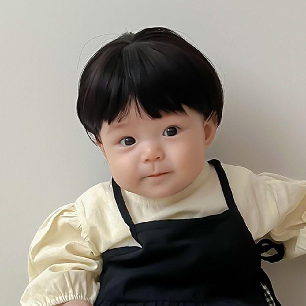 Cute Baby Hair Wig Fluffy Newborn Headwear Fashion Infant Hairpiece Girl