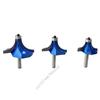 Фреза для скругления кромок Радиус 3/8 3/4 8 мм Хвостовик Фреза Прямая концевая фреза Триммер P9YB