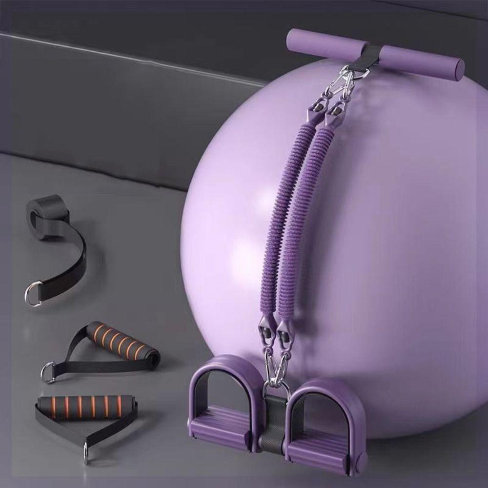 2/3/4-прядный педальный тренажер для подтягивания и скручивания, для похудения живота, 50/75/100 фунтов, педальный эспандер, многофункциональный, сверхпрочный