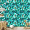 Ink Wallpaper Turquoise, Sea Blue and Mint for Living Room and Bedroom 50x1000