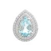 Серебряная подвеска с топазом 2.955ct (2179597)