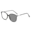 Fashion Trendy Ladies Photochromic Reading Sunglasses Blue Light Blocking Finished Men'S Prescription Far Sight Eyewear Diopter