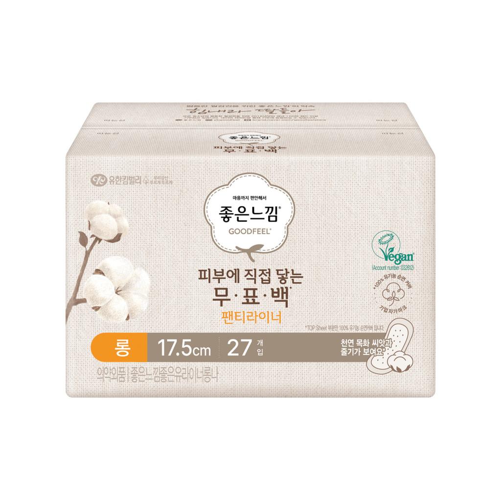 Выберите 1 из 4 видов гигиенических прокладок Good Feel Organic из неотбеленного хлопка (средний / большой / супер длинный / лайнер)