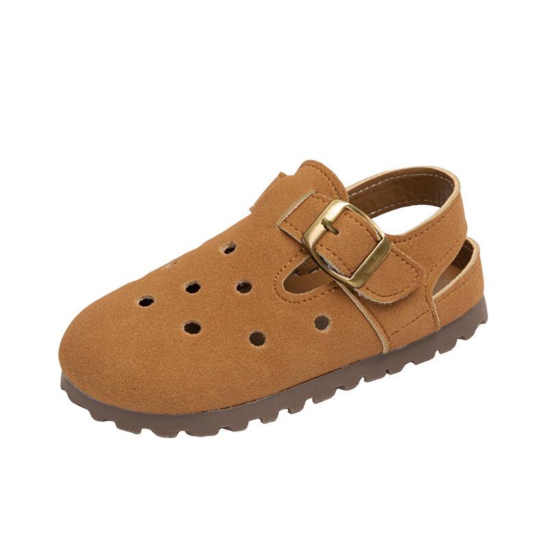 Детские Crocs Весна/Лето 2025: Сандалии с мягкой подошвой для мальчиков и девочек, обувь для первых шагов для младенцев и малышей.