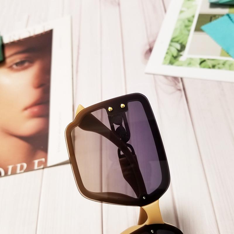 Высококачественные Роскошные Женские Солнцезащитные Очки Дизайнерские Квадратные Модные Очки Женские Стильные Тренд Защита от УФ-лучей UV400