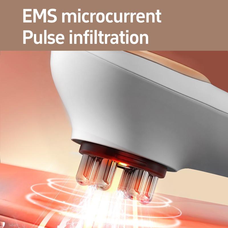 Электрический вакуумный EMS нагревающий прибор для коррекции фигуры, липосакции, скребок, массажер для разминания жира, портативный косметический прибор