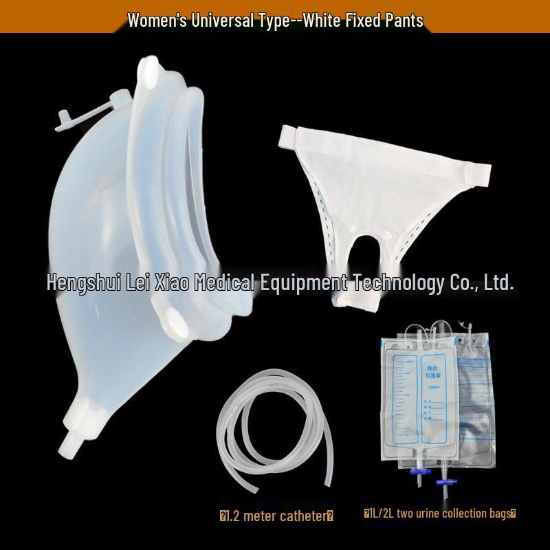 Leakproof Silicone Urine Collector for Men and Women - Ideal for Elderly, Bedridden, or Paralyzed Individuals.