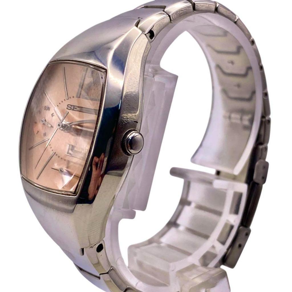 [USED] Good Condition SEIKO Lucia Small Seconds Silver Women's Watch 1196