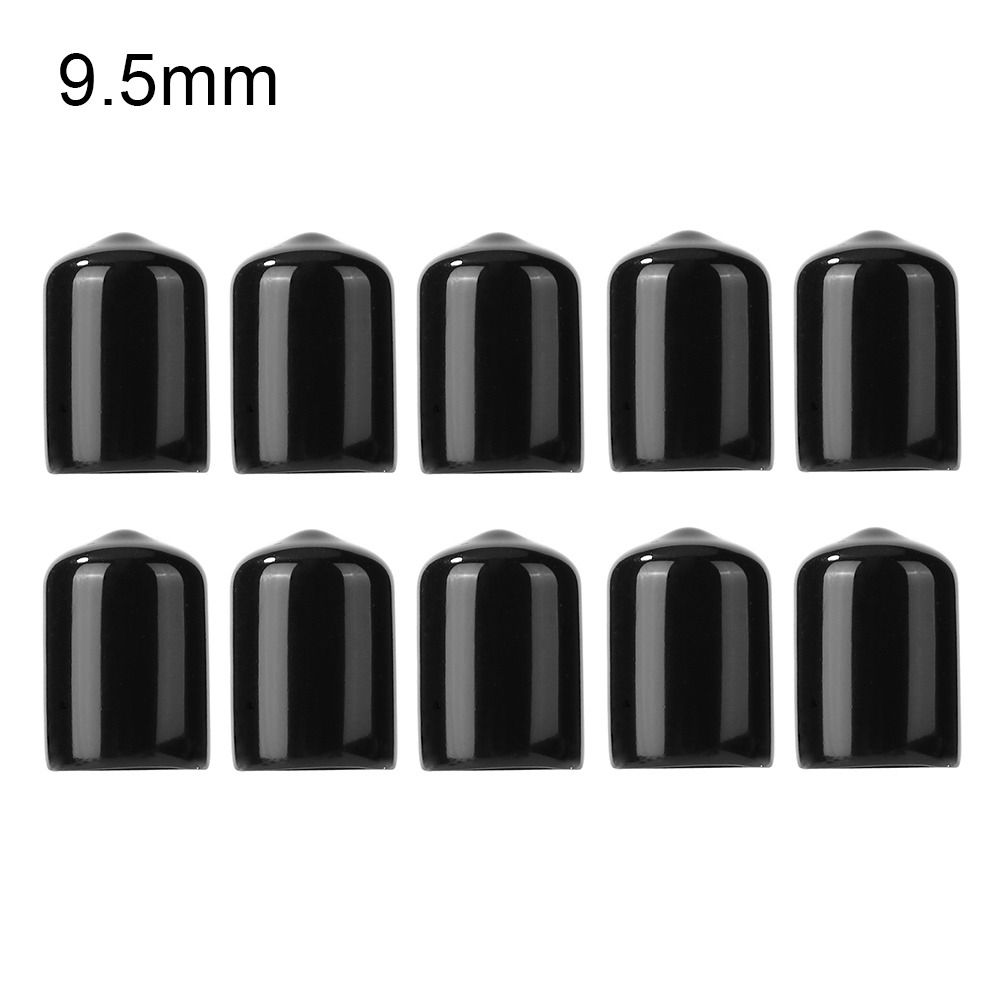 10pcs Slip-on Tip Cover Protective Case Billiards Pool Cue Indoor Club Pub Family Game