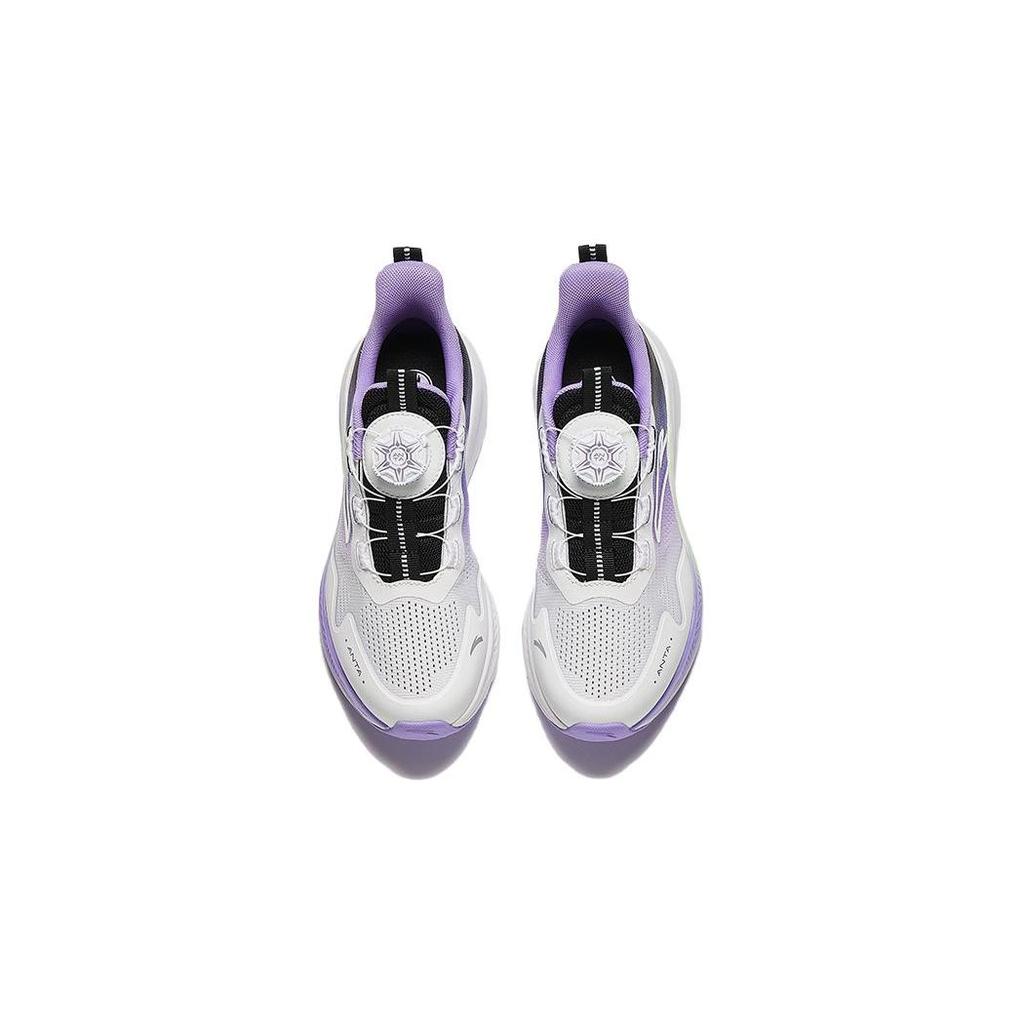 Anta Детские кроссовки Hailang Lite, удобные, простые, амортизирующие, износостойкие, дышащие, с низким верхом, детские кроссовки для бега 322425509-3