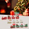 Christmas Decorations Christmas Wood Small Train Children Kindergarten Festive