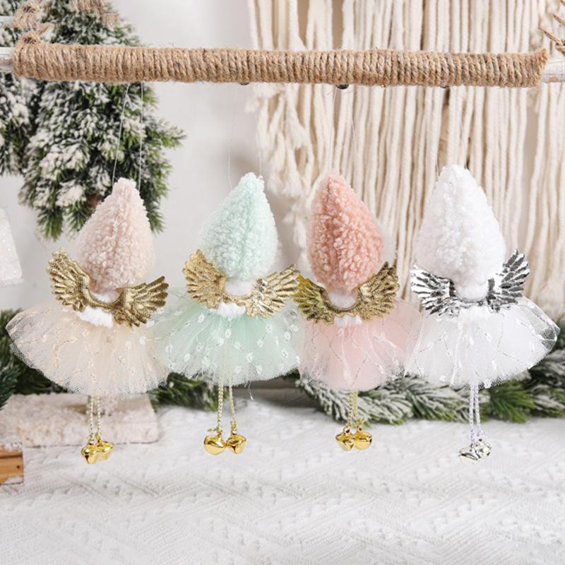 Рождественские украшения Подвесные рождественские девушки Балет Ангел Кукла Украшение Рождественские украшения Украшения для дома Фестиваль Детские подарки